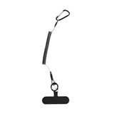 Maxbell Phone Lanyard Cord with Carabiner Coiled Tether for Fishing Climbing Cycling
