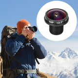 Maxbell 1.8mm Lens F2.0 5MP Wide Angle Panoramic Camera Lenses for Office Car Camera