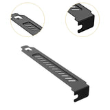 Maxbell 10 Pieces PCI Slot Cover Bracket Vented with Screws Expansion Blanking Plate