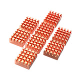 Maxbell 8 Pieces Copper Heatsink Accessory Cooling Heatsink for Pi Computer CPU Chip