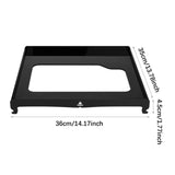 Maxbell Desktop Stand Turntable Desktop Anti Slip Base Mount for At-lp60xbt-bk Parts