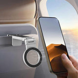 Maxbell Magnetic Desktop Phone Holder Phone Mount for Kitchen Business Trips Driving Silver