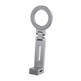 Maxbell Magnetic Desktop Phone Holder Phone Mount for Kitchen Business Trips Driving Silver