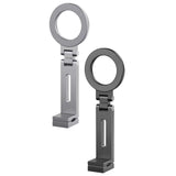 Maxbell Magnetic Desktop Phone Holder Phone Mount for Kitchen Business Trips Driving Silver