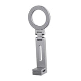 Maxbell Magnetic Desktop Phone Holder Phone Mount for Kitchen Business Trips Driving Silver