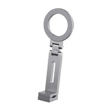 Maxbell Magnetic Desktop Phone Holder Phone Mount for Kitchen Business Trips Driving Silver