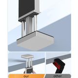 Maxbell Magnetic Desktop Phone Holder Phone Mount for Kitchen Business Trips Driving Silver