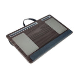 Maxbell Lap Desks with Wrist Pad Anti Slip Easy to Carry with Pillow Cushions for Home Gray