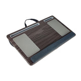 Maxbell Lap Desks with Wrist Pad Anti Slip Easy to Carry with Pillow Cushions for Home Gray