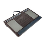 Maxbell Lap Desks with Wrist Pad Anti Slip Easy to Carry with Pillow Cushions for Home Gray