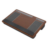 Maxbell Lap Desks with Wrist Pad Anti Slip Easy to Carry with Pillow Cushions for Home Brown