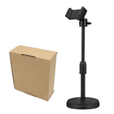 Maxbell Round Base Phone Holder Sturdy Metal Support Bracket for Home Office Bedroom