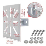 Maxbell Joint Mount Bracket Video Surveillance Camera Support Camera Duckbill Holder