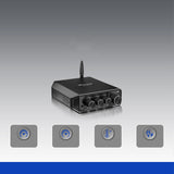 Maxbell Power Amplifier USA Plug Audio Amp for Indoor Outdoor Bedroom Computer Audio