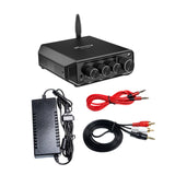 Maxbell Power Amplifier USA Plug Audio Amp for Indoor Outdoor Bedroom Computer Audio