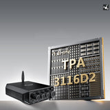 Maxbell Power Amplifier USA Plug Audio Amp for Indoor Outdoor Bedroom Computer Audio