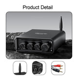 Maxbell Power Amplifier USA Plug Audio Amp for Indoor Outdoor Bedroom Computer Audio