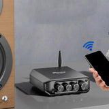 Maxbell Power Amplifier 50wx2 Stereo Audio Amplifier for Home Theater System Speaker