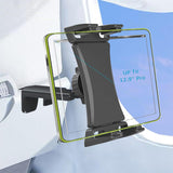 Maxbell 360 Rotation Tablet Clamp Mount Stand Cellphone Clamp for Airplane Traveling