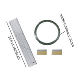 Maxbell Audio Tape Splicing Block Set Maintenance with Blades for Office School Home
