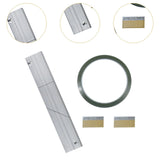 Maxbell Audio Tape Splicing Block Set Maintenance with Blades for Office School Home