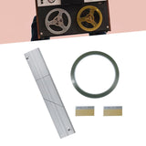 Maxbell Audio Tape Splicing Block Set Maintenance with Blades for Office School Home