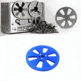 Maxbell 1/4 7 inch Empty Tape Reel Sturdy Replacement for Reel to Reel Tape Blue