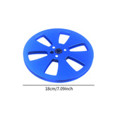 Maxbell 1/4 7 inch Empty Tape Reel Sturdy Replacement for Reel to Reel Tape Blue