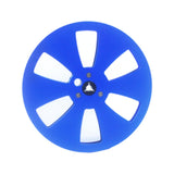 Maxbell 1/4 7 inch Empty Tape Reel Sturdy Replacement for Reel to Reel Tape Blue
