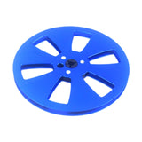 Maxbell 1/4 7 inch Empty Tape Reel Sturdy Replacement for Reel to Reel Tape Blue