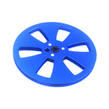 Maxbell 1/4 7 inch Empty Tape Reel Sturdy Replacement for Reel to Reel Tape Blue