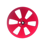 Maxbell 1/4 7 inch Empty Tape Reel Sturdy Replacement for Reel to Reel Tape Red
