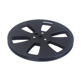 Maxbell 1/4 7 inch Empty Tape Reel Sturdy Replacement for Reel to Reel Tape Black