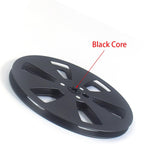 Maxbell 1/4 7 inch Empty Tape Reel Sturdy Replacement for Reel to Reel Tape Black