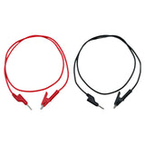 Maxbell Banana Plug to Alligator Clip Test Lead Professional Circuit Assembly 3.3 ft Red