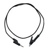 Maxbell Banana Plug to Alligator Clip Test Lead Professional Circuit Assembly 3.3 ft Black