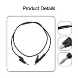 Maxbell Banana Plug to Alligator Clip Test Lead Professional Circuit Assembly 3.3 ft Black