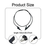 Maxbell Banana Plug to Alligator Clip Test Lead Professional Circuit Assembly 3.3 ft Black