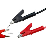 Maxbell Banana Plug to Alligator Clip Test Lead Professional Circuit Assembly 3.3 ft Black