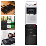 Maxbell Portable Cassette Player Lightweight Gift Walkman for Home Travel Boys Girls White