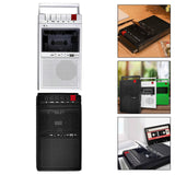 Maxbell Portable Cassette Player Lightweight Gift Walkman for Home Travel Boys Girls White