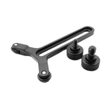 Maxbell Y Bracket with Double Wheels Quick Release Plate Sturdy Lens Support Bracket