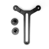 Maxbell Y Bracket with Double Wheels Quick Release Plate Sturdy Lens Support Bracket