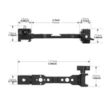 Maxbell Adjustable Monitor Mount 360° Rotatable Sturdy Portable with Cold Shoe Mount