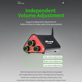 Maxbell Stereo Audio Amplifier Simple Power Amplifier for Office Computer US Adapter