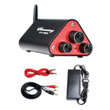 Maxbell Stereo Audio Amplifier EU Plug 50W×2 for Indoor Outdoor Basements Apartments