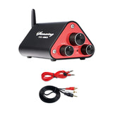 Maxbell Stereo Audio Amplifier Compact 2 Channel for Indoor Outdoor Offices Computer