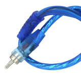 Maxbell RCA Audio Cable RCA Splitter RCA Splitter Cable Adapter for Subwoofer Stereo 2 Female to 1 Male