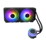 Maxbell Water Cooling Radiator Silent RGB Fan for Home Playing Game Desktop Computer