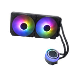 Maxbell Water Cooling Radiator Silent RGB Fan for Home Playing Game Desktop Computer